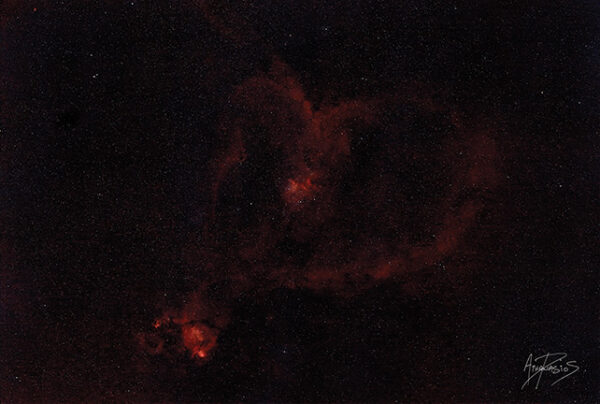 Photo of the Heart Nebula (IC1805)